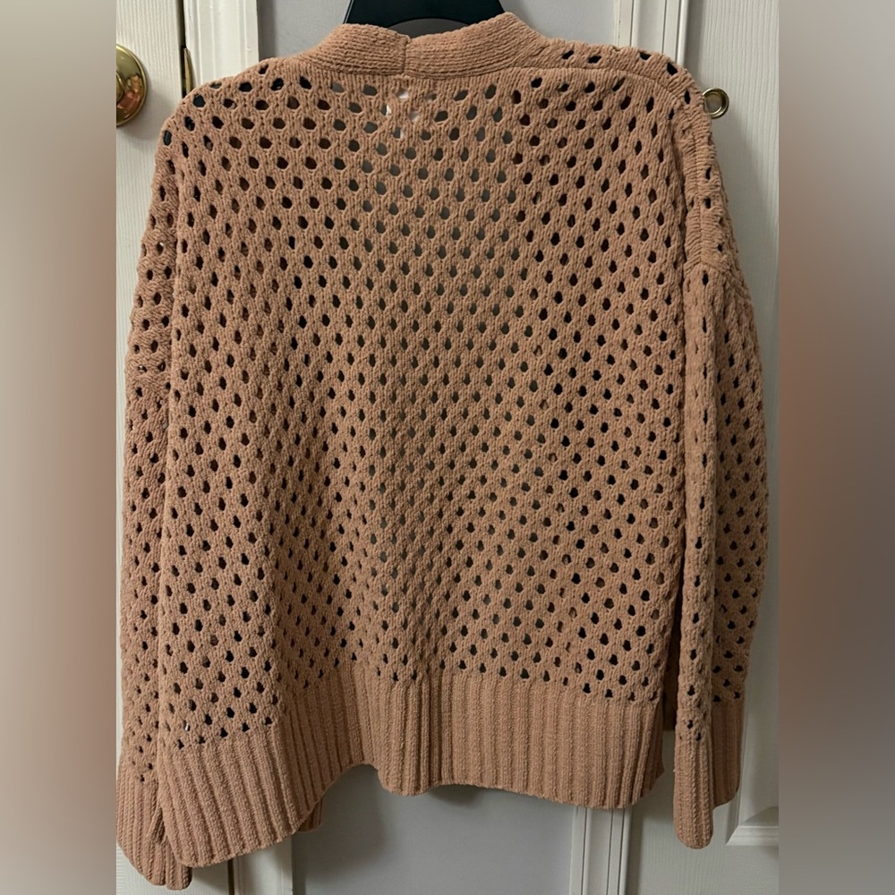 EUC Hippie Rose Women’s Tan/Light Brown Open Sweater/Cardigan - XL - Picture 5 of 5